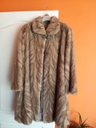 Futro z norek rozm. XL .