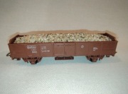 Dwuosiowa węglarka Lima H0 z prawdziwym ładunkiem kamieni! Okazja!