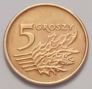 5 gr groszy 1993 r. 