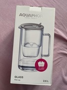 Nowy szklany dzbanek filtrujący Aquaphor 2,5 l + wkład