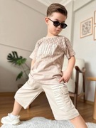 Komplet letni chłopięcy 116/122