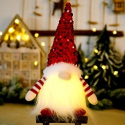 Glowing Gnome Christmas Decoration 30cm