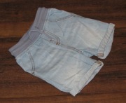 *SO CUTE* spodenki lekki jeans 86