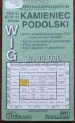 Kamieniec Podolski mapa WIG reedycja