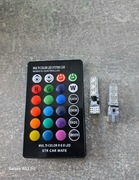 Żarowki led kolorowe w5w