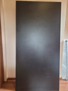 Duży stół kolor ciemny venge-czarny 80x160 cm