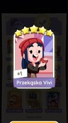 Monopoly go karta Przekąska vivi 5* set 19 naklejka