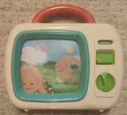 Zabawka nakręcana telewizorek pozytywka