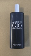 Armani Acqua di Giò Profondo EDP 15ml NOWY flakon travel size plus gratis