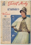 Świat mody.  Archiwalny magazyn  PRL,  rok 1965