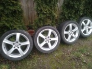 Alufelgi r17 7.5j et50 stan b.dobry audi vw seat skoda