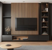 Szafka wisząca pod telewizor TV  meblościanka hi-fi 