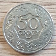 50 groszy 1923 Nikiel 