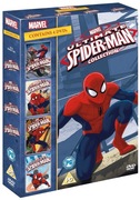 Ultimate Spider-Man / Mega Spider-Man Kolekcja, woluminy 1-4 DVD OD RĘKI