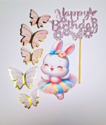 Zestaw topperów na tort 