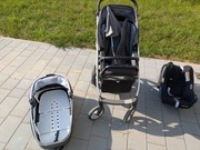 Full zestaw ESPIRO NEXT UP 2 w 1 GRAY SHADES (gondola,spacerówka)