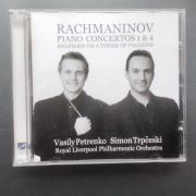 Rachmaninov Piano Concertos 1&4, Rapshody On A Theme Of Paganini