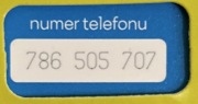 Złoty numer 786-505-707