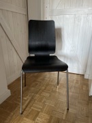 KRZESŁA WENGE 4 sztuki IKEA