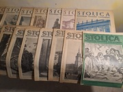 29 sztuk starych gazet  Stolica 1947 r.