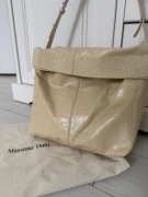 Torebka skórzana Massimo Dutti