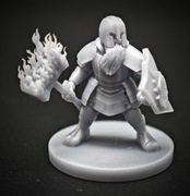 Figurka DnD RPG, druk 3D 16k, Krasnolud Wojownik