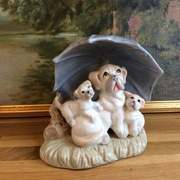 Pieski figurka porcelanowa Cudo