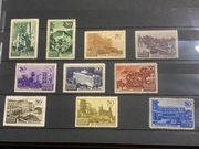 ZSRR 1939 - Kurorty i Sanatoria - zestaw 10 szt. CZYSTE