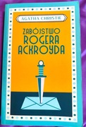 Agatha Christie Zabójstwo Rogera Ackroyda