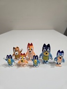 Figurki Bluey – komplet rodzinka (7 sztuk)
