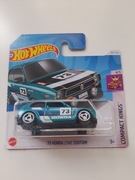 Hot Wheels '73 Honda Civic zielony Custom nowy blister