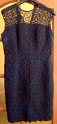 Vintage Koronka Sukienka "Ein Fink Kleid" 46