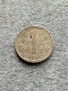 Finlandia 1 markka 1965 srebro