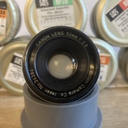 Canon 50mm f/2.8 obiektyw do dalmierzy LTM M39 Leica Thread Mount