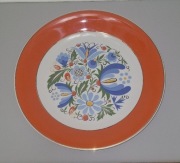 Talerz dekoracyjny wzór kaszubski 