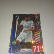 Match Attax UEFA Champions League 2017/18 #425 - Casemiro  100 Club