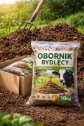 Obornik bydlęcy naturalny do ogrodu nawóz do warzyw od rolnika 15 kg 
