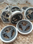 GIRLANDA LED RENIFERKI DREWNO 10 lampek łańcuch RENIFER WYPRZEDAŻ