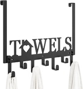 Wieszak na drzwi 2w1 7 haczyków 