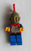 Lego Castle minifigurka cas189 rycerz + niebieska zbroja 