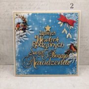 Kartka świąteczna, kartki święta Boże Narodzenie z kopertą