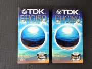 Kaseta TDK E-180 EHG - NOWA, ZAFOLIOWANA - VHS video