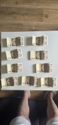 Zestaw banknotów 500 zł PRL górnik stare banknoty vintage