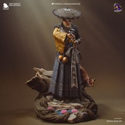 Figurka druk 3D żywica " Atsu - Ghost of Yotei - F1307 " - 242 mm