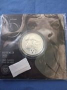 Big Five 2021 Buffalo Bawół Srebro 1oz Moneta