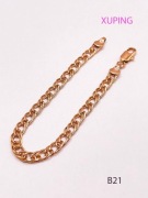 ZŁOTA BRANZOLETKA 19cm XUPING - STOP MEDYCZNY 18K