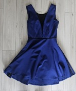 Sukienka balowa wieczorowa z zamkami elegancka rozmiar 34 Why Not?