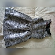 Reserved - Sukienka w srebrne łuski rozm. M