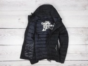 SUPERDRY__DOUBLE ZIP TWEED FUJI HOODED JACKET__CZARNA__M-L