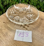 Kryształowy talerzyk posiadam 8 sztuk stan super